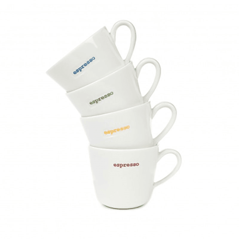Espresso' Espresso Cup Set of 4, 350ml, White