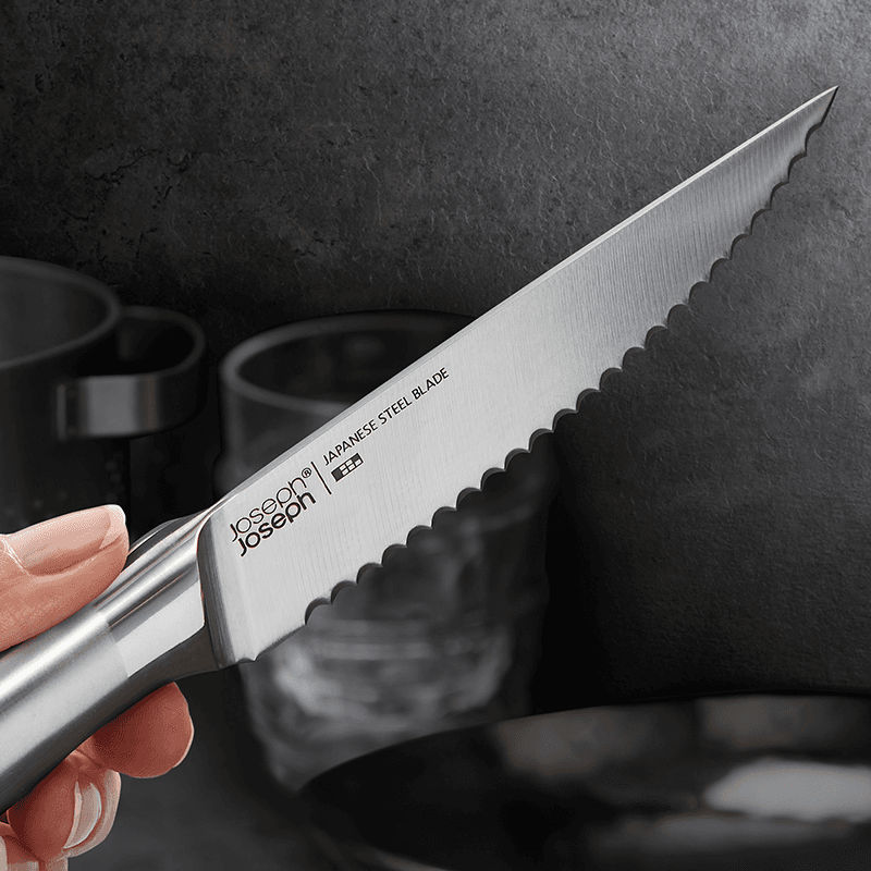 Elevate 5 Piece Knife Set with Storage, Bamboo