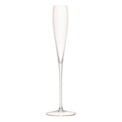 Image showing the Wine Pair of grand Champagne flutes, 100ml, clear product.