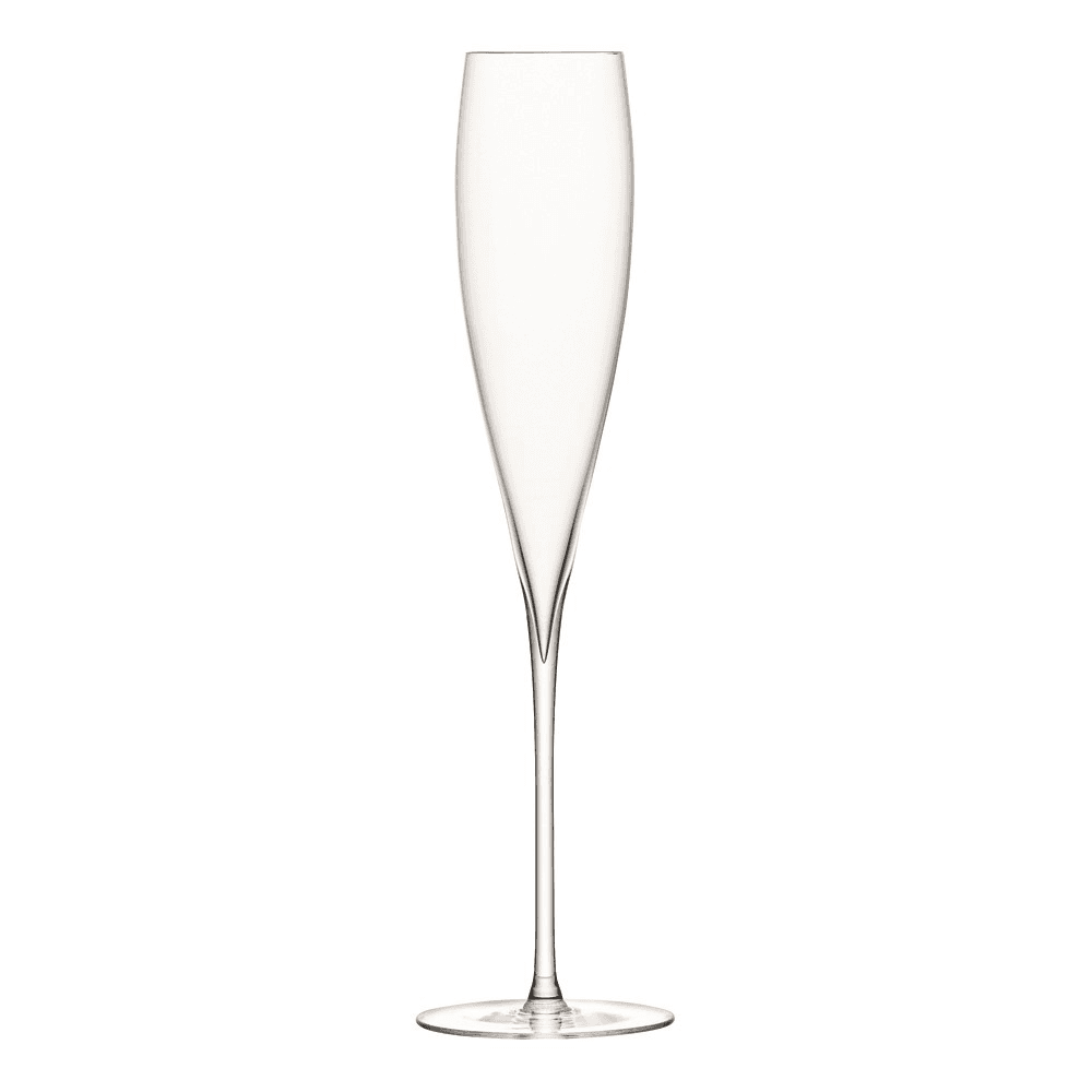Savoy Pair of Champagne flutes, 200ml, clear
