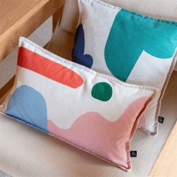 Image showing the Collage Cushion, 40 x 40 cm, multi product.
