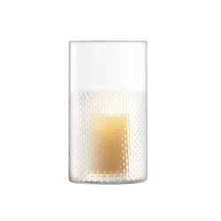 Image showing the Wicker Vase/Lantern, H25 x Dia14cm, clear product.