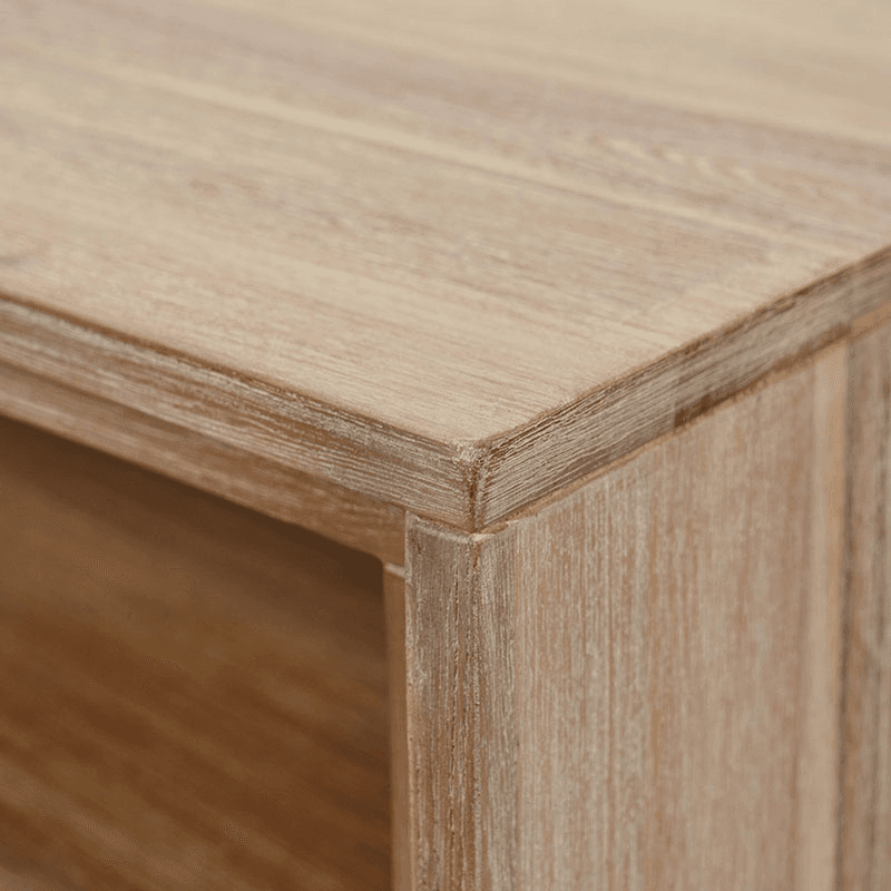 Marca Bedside Table, Acacia Wood