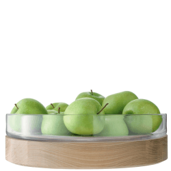 Image showing the Lotta Bowl, 31cm, clear with ash base product.