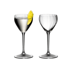 Image showing the Optic Set of 2 Nick & Nora Glasses, 198ml, Clear product.