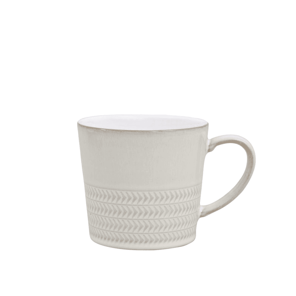 Natural Canvas Large mug, 30cl, Textured