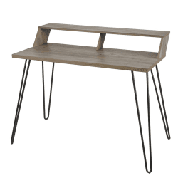 Image showing the Bea Smart Desk, Grey, Grey product.