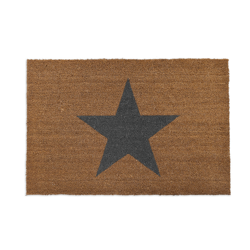 Star Doormat, Small, Natural