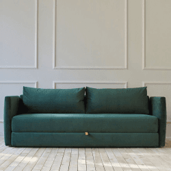 Image showing the Oswald Sofa Bed, Green product.