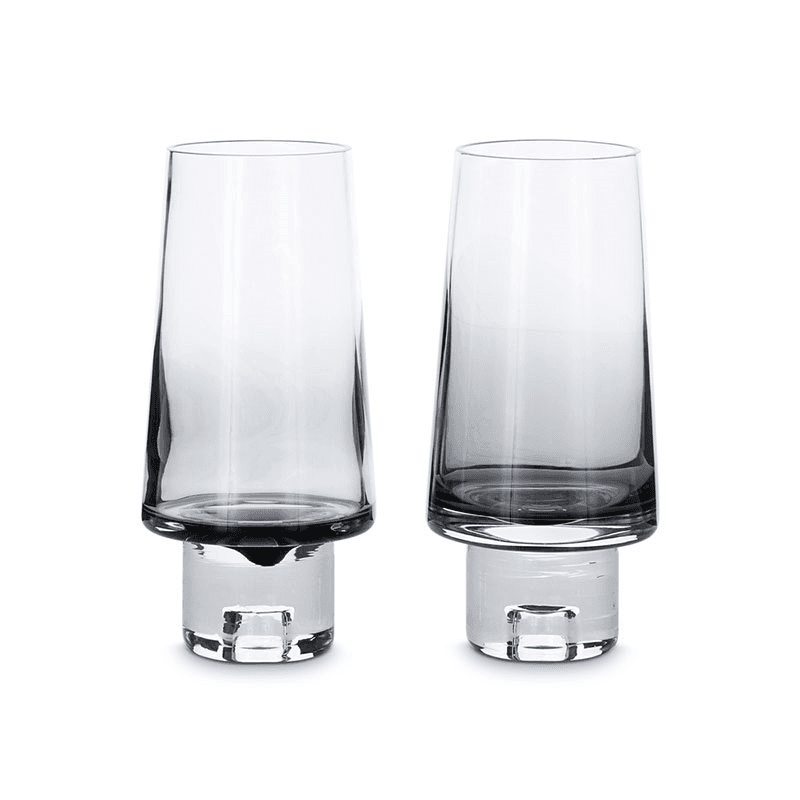 Tank Pair of highball glasses, Black