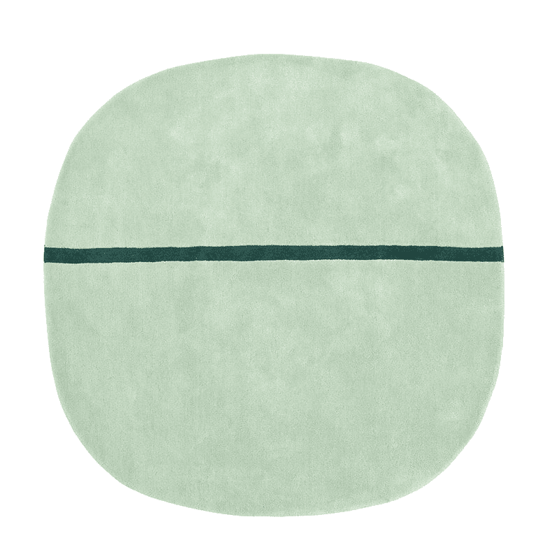 Oona Rug, L140 x W140cm, Mint