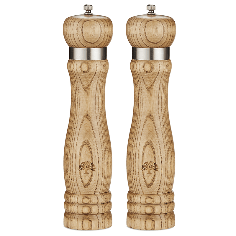 Hoxton Vintage Salt & Pepper Mill Set, Ash