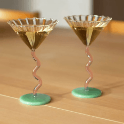 Image showing the Curve set of 2 Coupes, 17 x 10 cm, multi product.