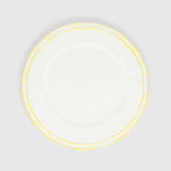 Image showing the Provence Set of 4 Dinner Plates, D26cm, Yellow product.