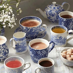 Image showing the Calico Mug, 375ml, Blue product.