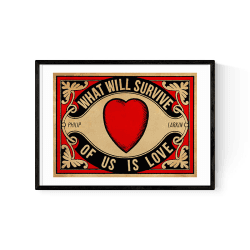 Image showing the Indie Prints, Arundel Tomb Framed Art Print, Black product.