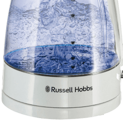 Image showing the Classic Glass Kettle, 1.7L, White product.