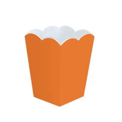Image showing the Orange & White Bin H30cm, Orange & White product.