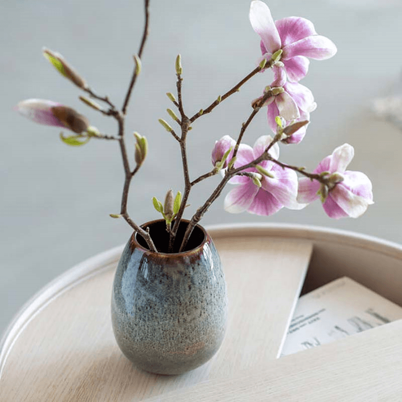 Lave Home Drop Large Vase, H17.5cm, Beige