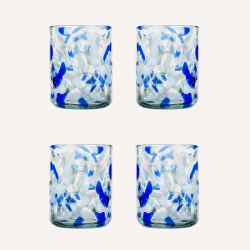 Image showing the Hielo Set of 4 Tumblers, 350ml, Blue product.