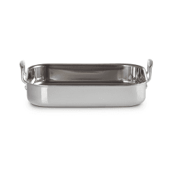 Image showing the Classic 3-ply Rectangular Roaster, 35cm, Stainless Steel product.