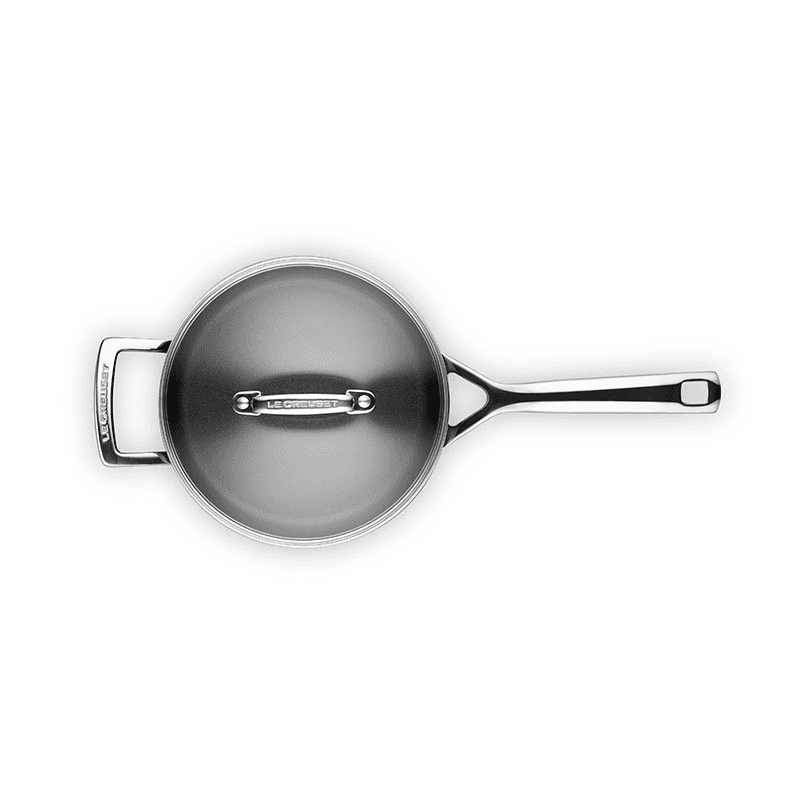 Toughened Non-Stick Saucepan With Lid - 20cm