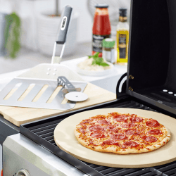 Image showing the 3 Piece Pizza Tool Set, Stainless Steel product.