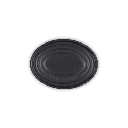 Image showing the Oval Spoon Rest, Black product.