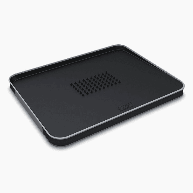 Cut & Carve Plus Chopping Board, Extra Large, Black