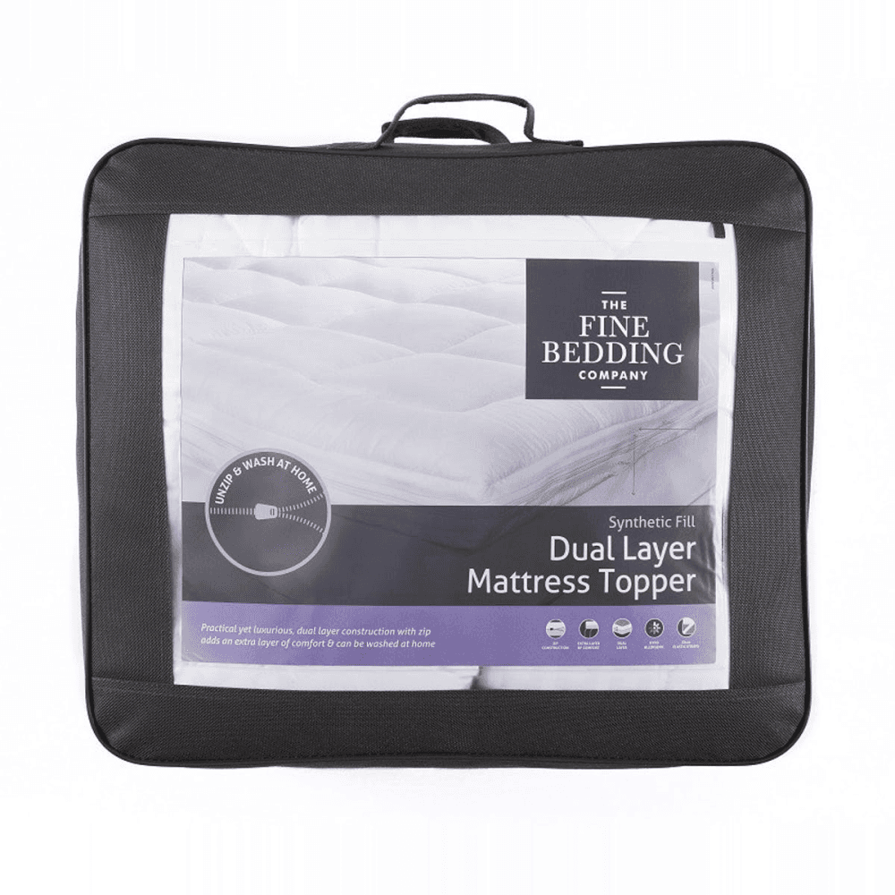 Dual Layer Mattress Topper, Superking