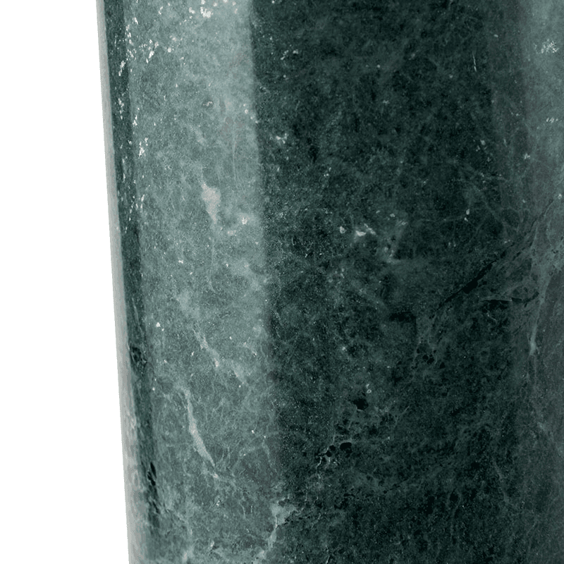 Kiorini Table Lamp Base, H35cm, Green Marble