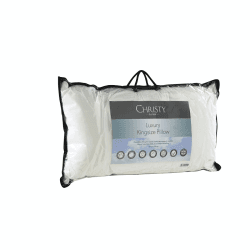Image showing the Luxury King size pillow, L50 x 90cm - Medium/Firm, White product.