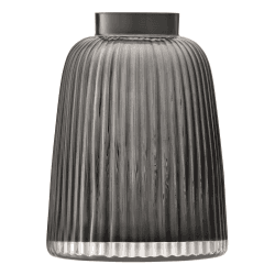 Image showing the Pleat Vase, H26cm, Grey product.