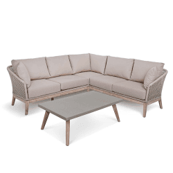 Image showing the Lynton Corner Sofa Set, Grey product.