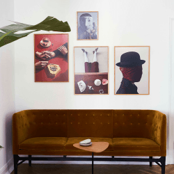 Image showing the First Date Art Print, 50 x 70cm product.