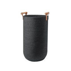 Image showing the Cino Laundry Basket, 58L, Black product.