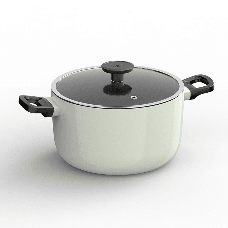 Leo 4 Piece Cookware set, Glints Sage
