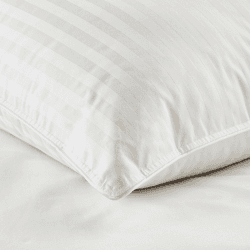 Image showing the Luxury Hungarian Goose Down Pillow, Medium, White product.