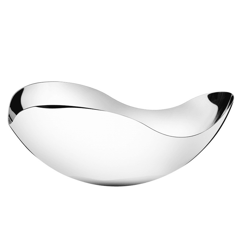 Bloom Small bowl, H14 x Dia26cm, stainless steel