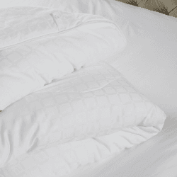 Image showing the Soft And Light Breathable Super king size duvet, 4.5 tog, White product.