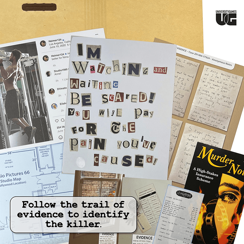 Murder Mystery Party Case Files: Murder Noir