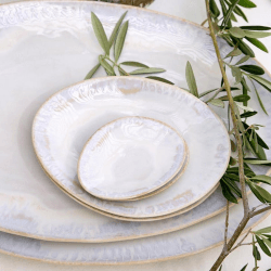 Image showing the Brisa Sal Large oval platter, 41cm, White product.