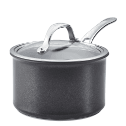 Image showing the Anolon X Saucepan, 18cm, Black product.
