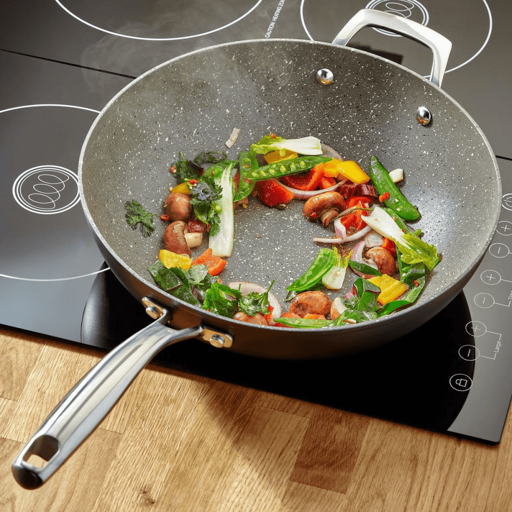 Rocktanium Non-Stick wok, 30cm, Aluminium