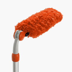 Image showing the Microfibre extendable duster, red product.