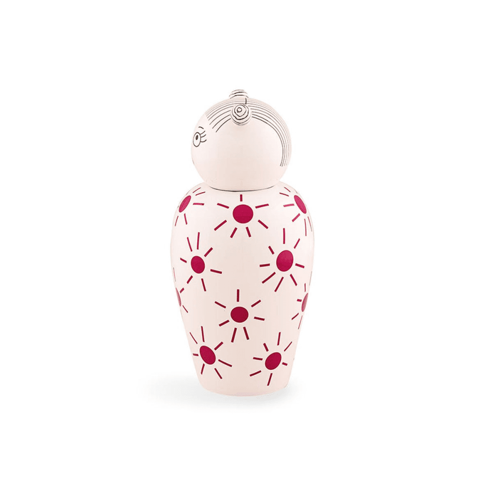 Canopie, Vase with Lid, Pink