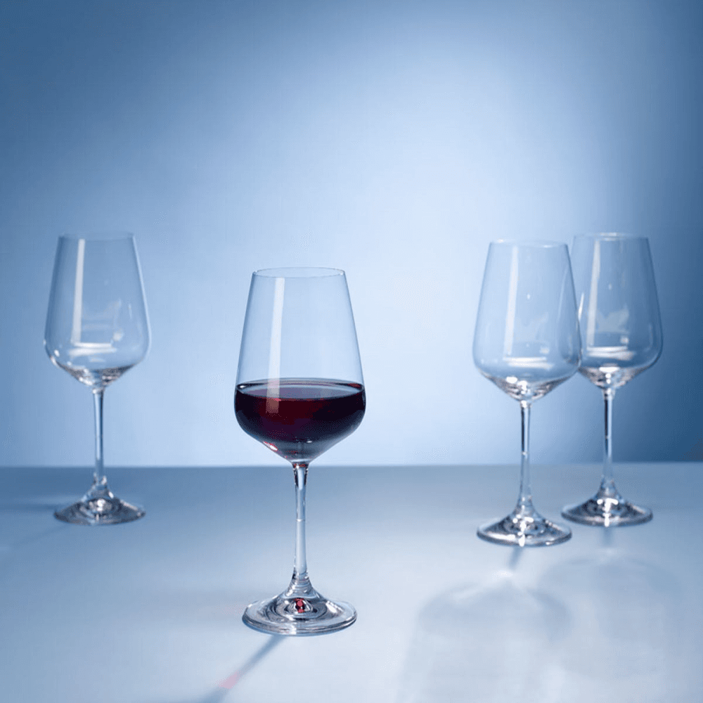 Ovid Set of 4 red wine goblets, 59cl