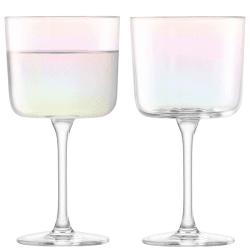 Image showing the Iridescence Set of 2 Wine Glasses, 250ml, Mother of Pearl product.