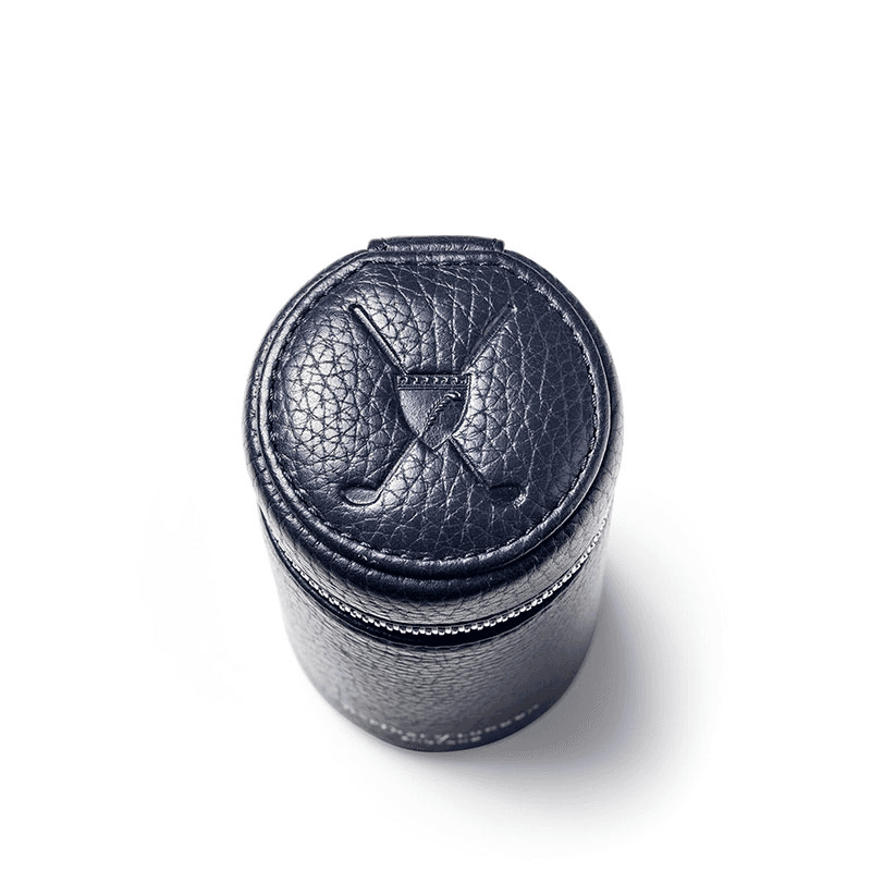 Golf Ball Holder, H13cm, Navy Pebble