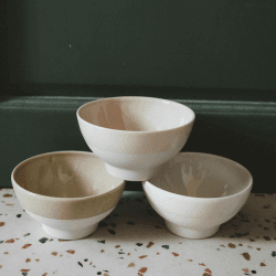 Image showing the Cantine Cereal Bowl, D15cm, Craie product.